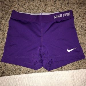 Purple Nike pro