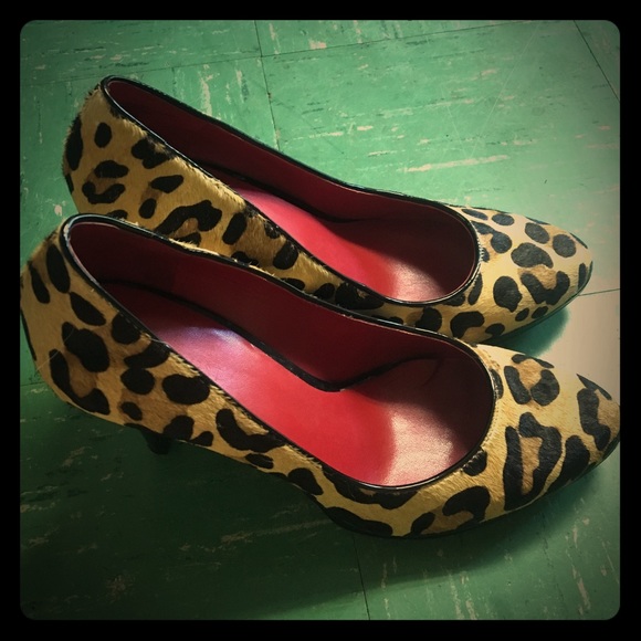 Leopard Print Heels