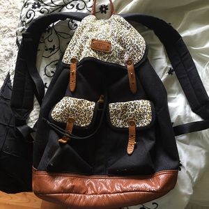 Vans Cheetah Print Backpack