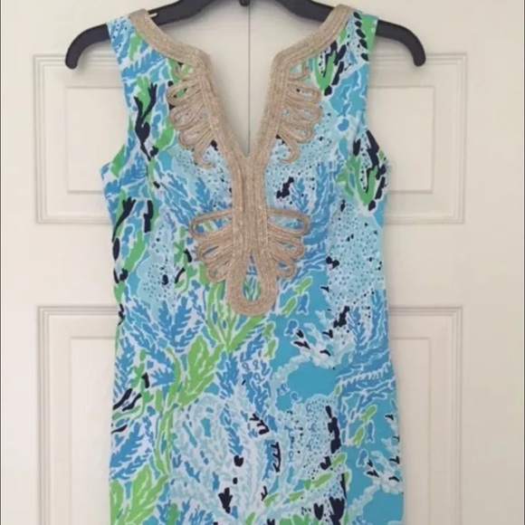 Lilly Pulitzer let's cha cha shift dress