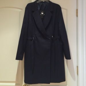 Missguided double breasted dress in Navy. Size 20