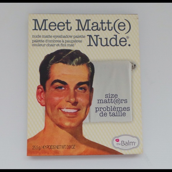 theBalm Meet Matte Nude eyeshadow palette