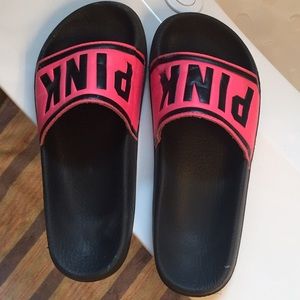 Pink Victoria secret slides