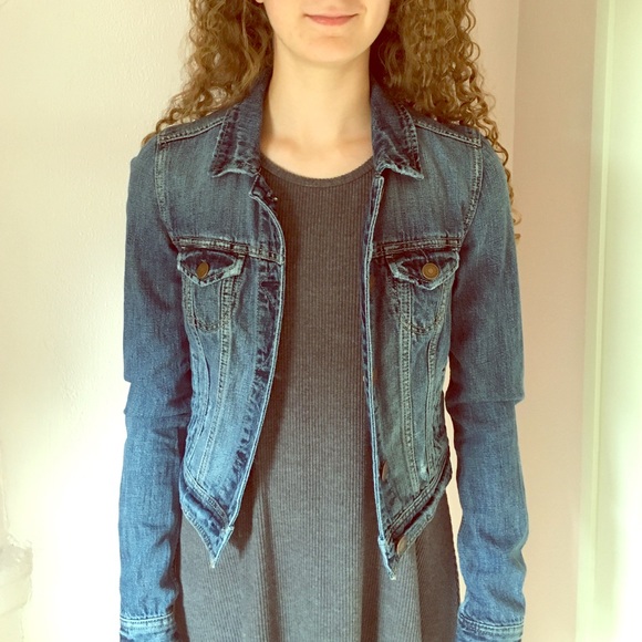 American Eagle denim jacket.