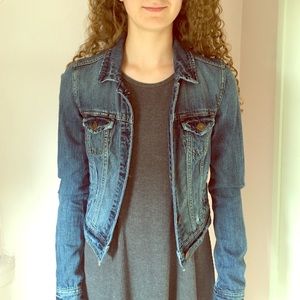 American Eagle denim jacket.