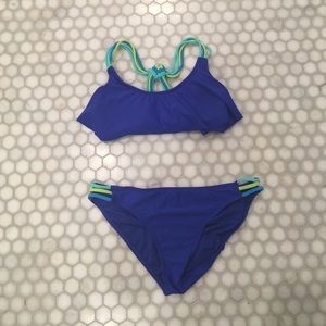 Never worn bathing suit (Size s top and L bottom)