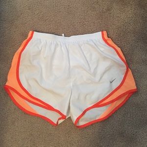Nike shorts - white and orange