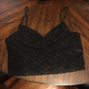Victoria's Secret Black lace bralette