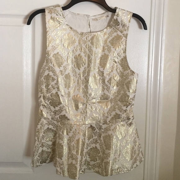 Designer ready to party peplum top!