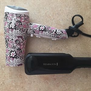 Remington Blow Dryer and Flat Iron