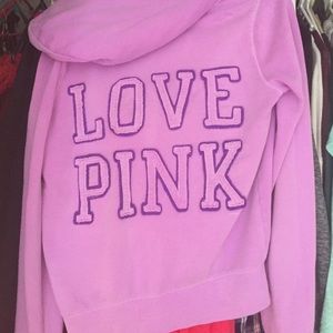 LIVE PINK HOODIE