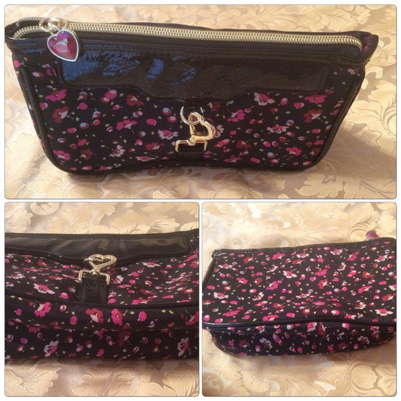 Betsey Johnson Handbags - Betsey Johnson Floral Cosmetic Bag