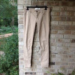 Tan Hollister Jeggings