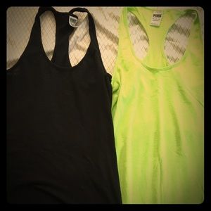 1 Victoria's Secret, PINK, racerback tanks.