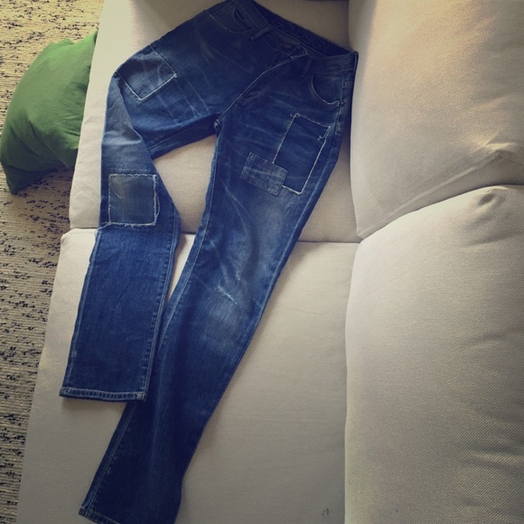 Straight-leg jeans from Goldsign, size 28