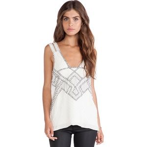 NWT Parker Nadia Sequined Top