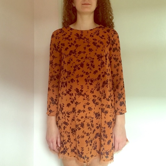 Urban Outfitters long sleeved baby doll dress.