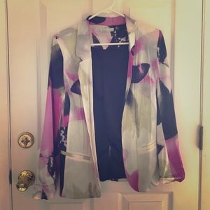 Watercolor blazer