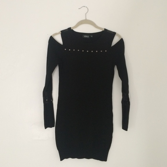 ONLY Sweater Dress - Black, Size S/XS