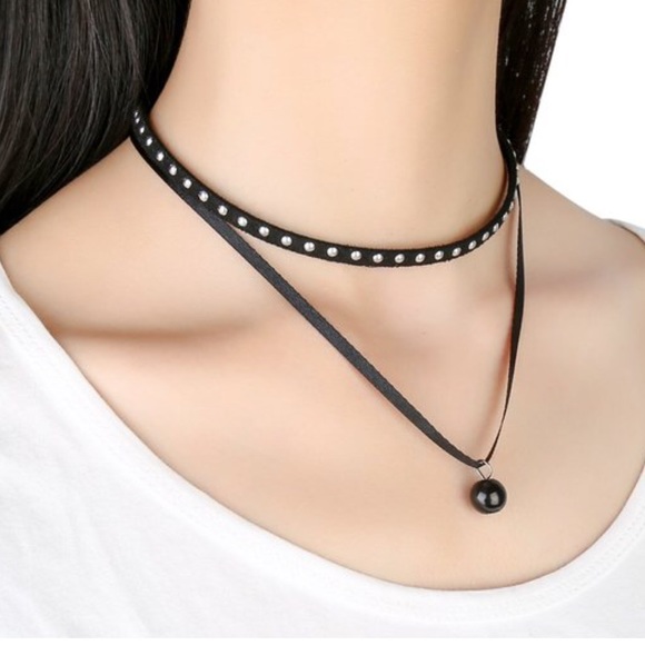 Brand new double decker choker