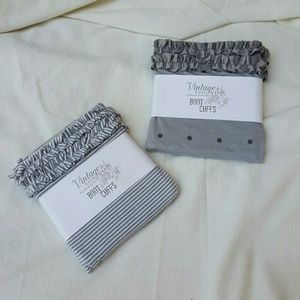 BOOT CUFFS, 2 pair