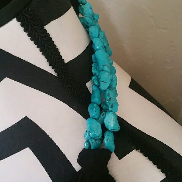 Sky Black Turquoise Body con Halter Top - Picture 3 of 4