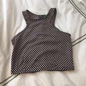 Polka Dot Crop Top