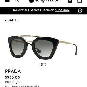 Authentic prada sunglasses