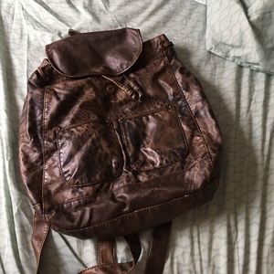 Mossimo leather leopard print bag