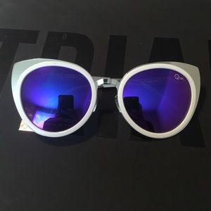 Quay Girly Talk Sunglasses Purple