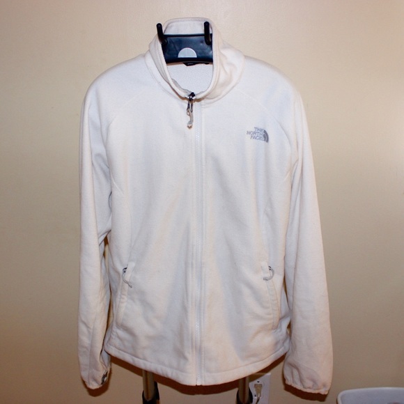 White North Face sweater