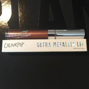 Colourpop Ultra Metallic Lip Man Eat NWT