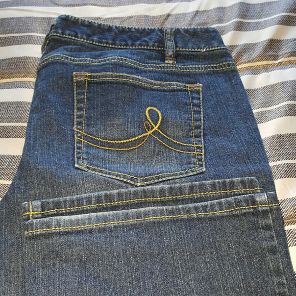 Ann Taylor Loft slim Boot Jeans - Picture 2 of 4