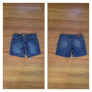 Justice jean shorts size 12S.