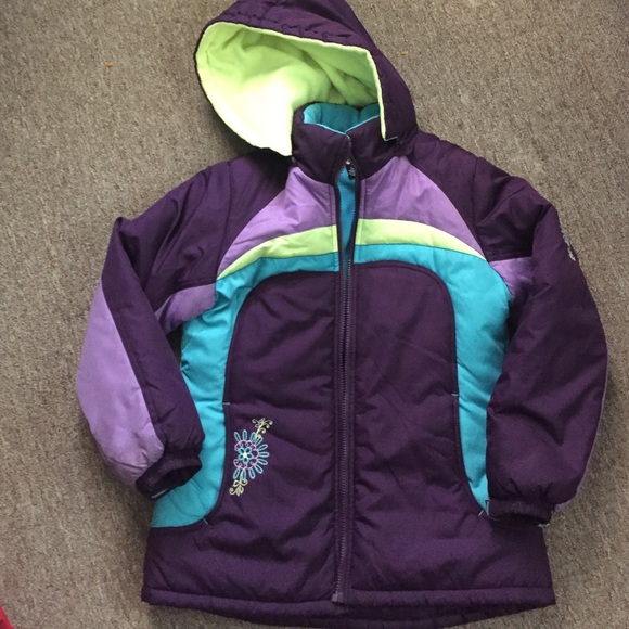 Girls big winter coat