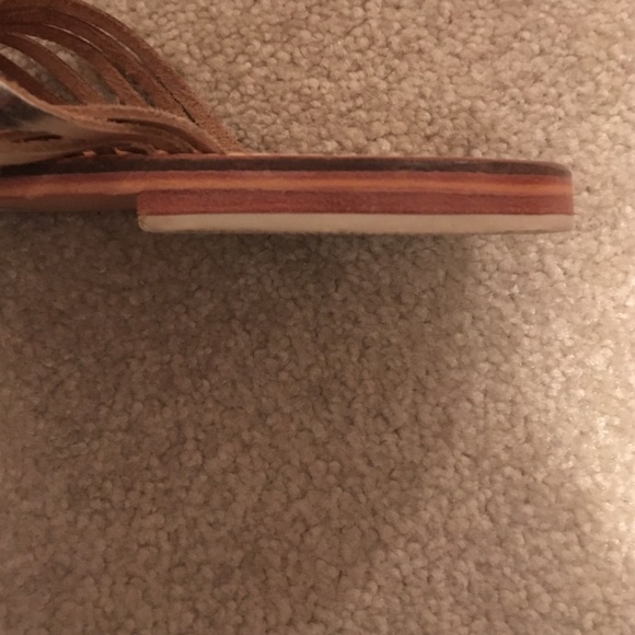 Gold Report Sandals. - Picture 3 of 5