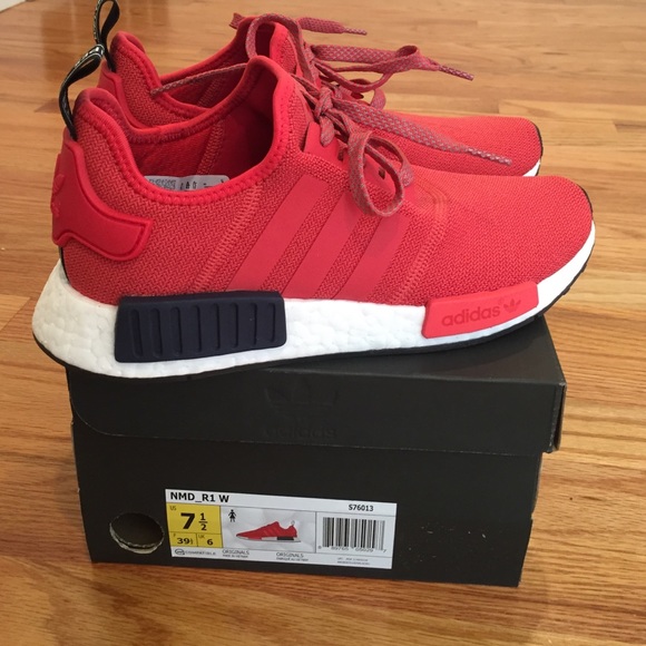 Adidas Shoes - New adidas NMD r1 vivid red women size 7.5