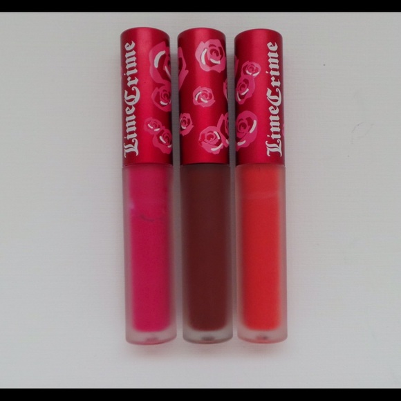 3 Limecrime Velvetines
