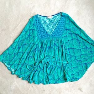 Hale Bob batwing sleeve top