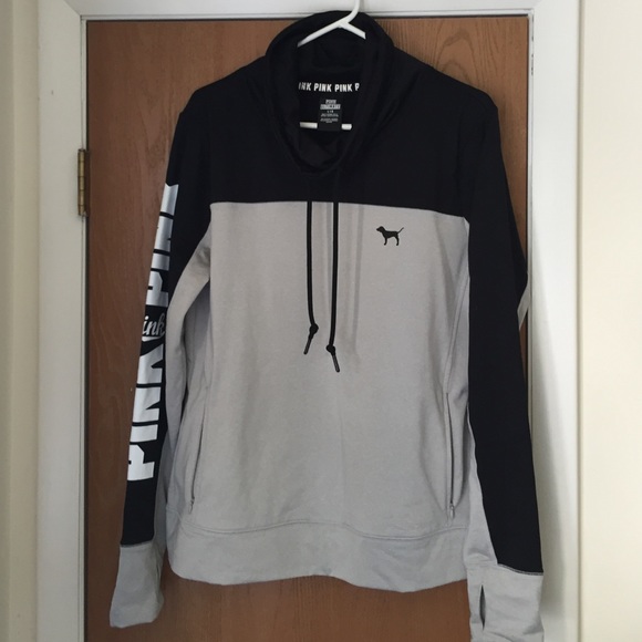 Pink Victorias Secret Cowl pull over sweatshirt