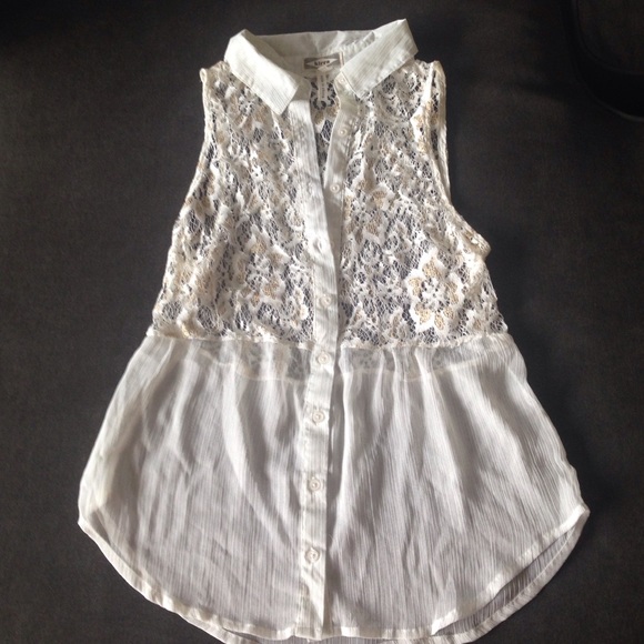 Sheer blouse pac sun