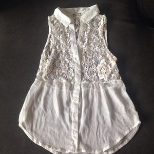 Sheer blouse pac sun