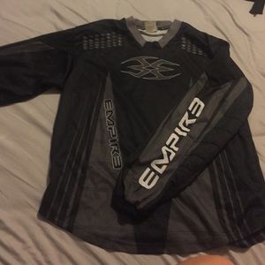 Long sleeve empire shirt