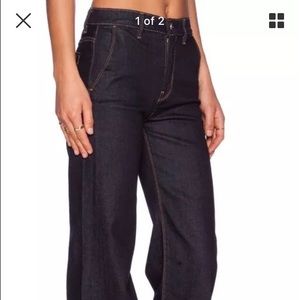 7 For All Mankind High Waist Trouser Flare NWT 25