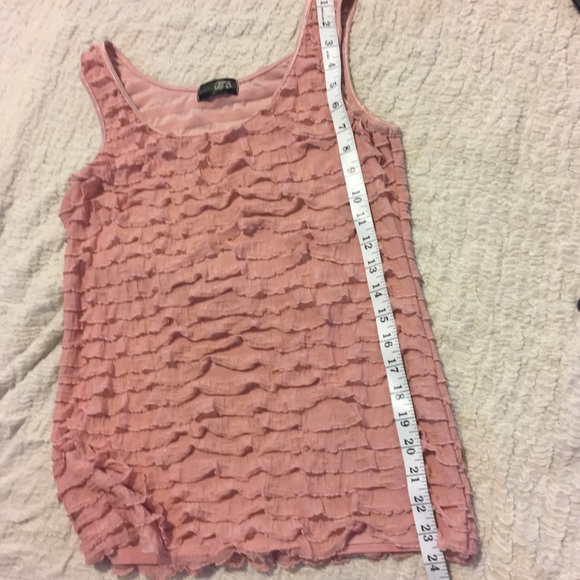 J.T.B. Ruffle Tank Top - Picture 3 of 3