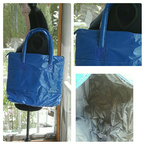 🛇Gifted🛇: Blue Space Bale Tote NWOT - Picture 2 of 4