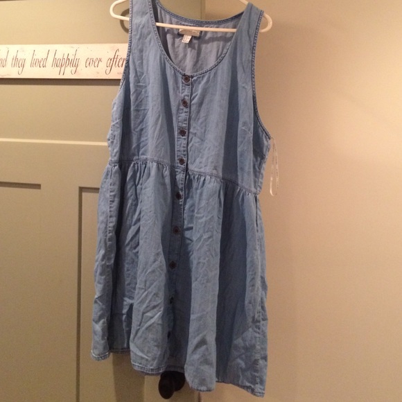 Denim dress