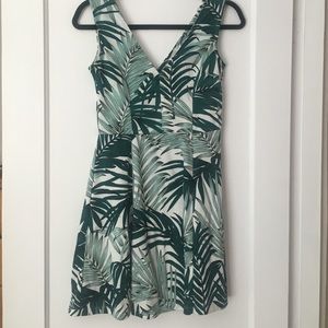 Palm leaf dress