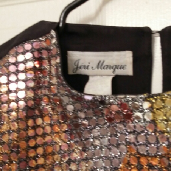 Vintage Sparkling Sequin Type Blouse - Picture 8 of 8