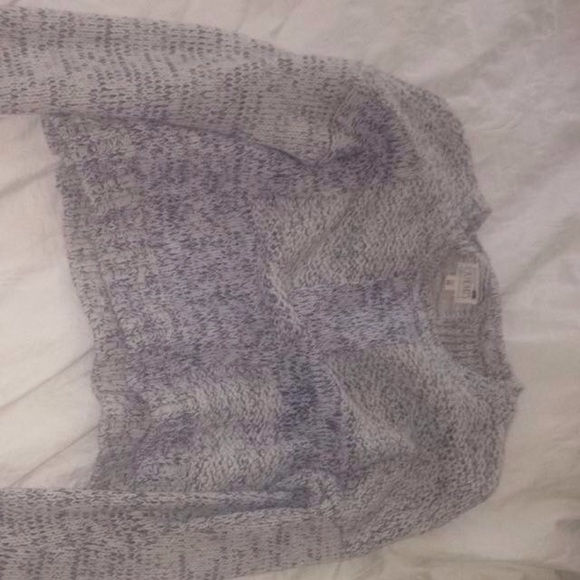 LA hearts cropped sweater